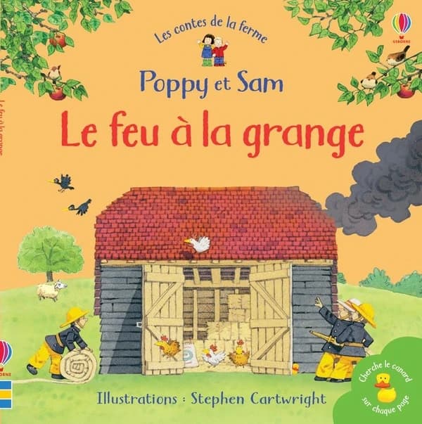 Poppy et Sam : le feu à la grange ; mini-livres