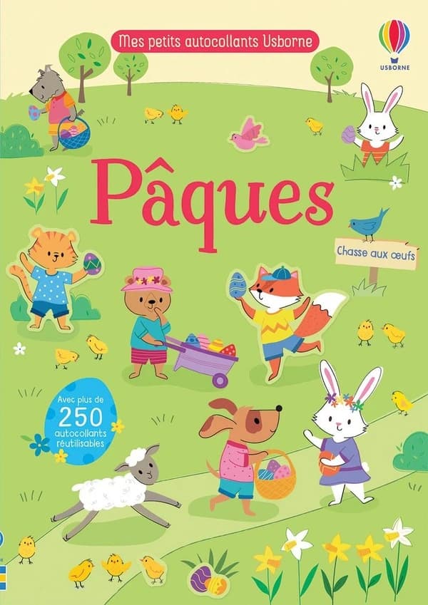 Pâques - Avec plus de 250 autocollants réutilisables