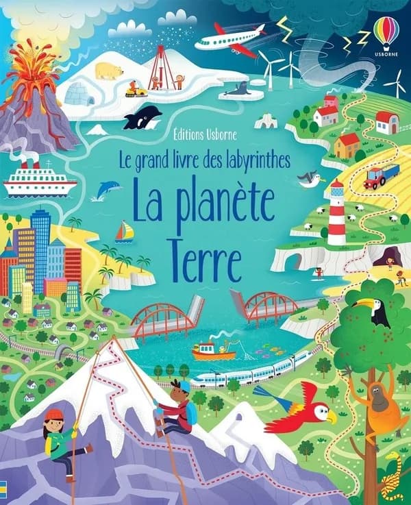 Le grand livre des labyrinthes : la planète terre