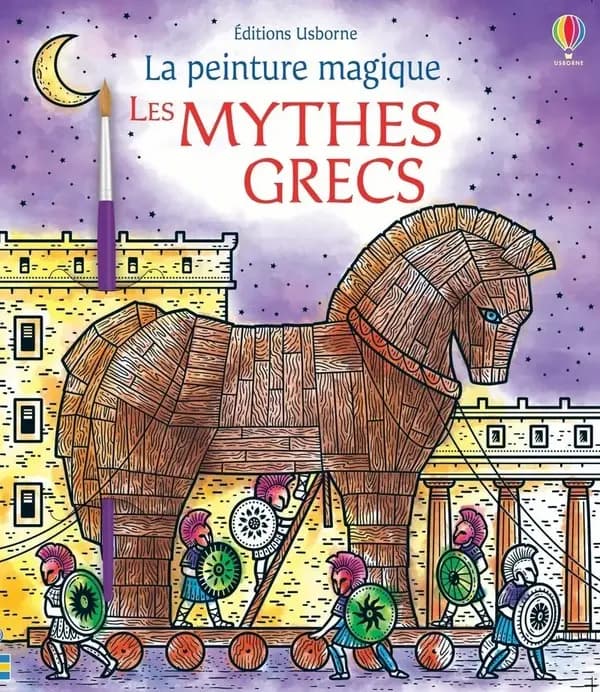 La peinture magique : les mythes grecs : [Album à colorier]