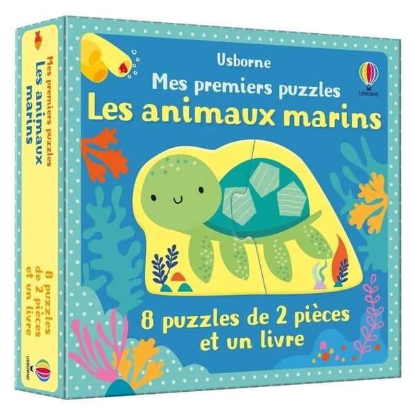 Mes premiers puzzles : les animaux marins