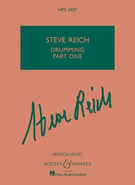 Drumming. Part one : for four pairs of tunes bongos