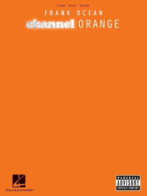Frank ocean: channel orange piano, voix, guitare