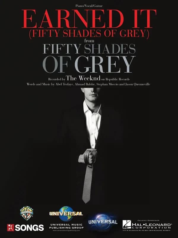 Earned it (fifty shades of grey) piano, voix, guitare