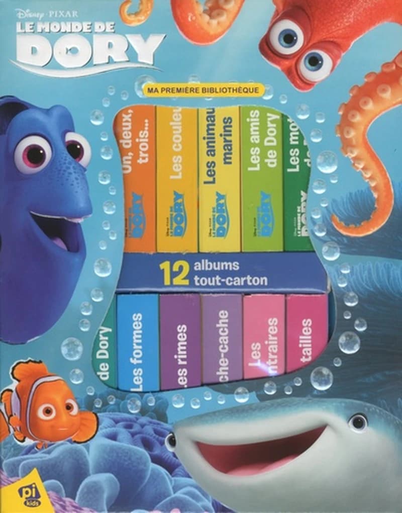 Le monde de Dory : 12 albums tout-carton