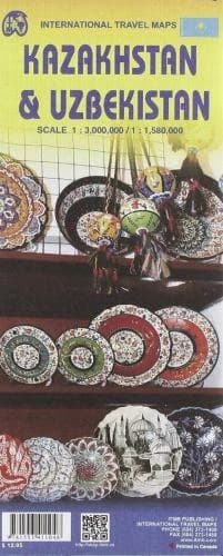 Uzbekistan and Kazakhstan (3rd  edition) International travel maps ; Lan Joyce, editor in chief