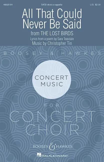 Boosey & hawkes concert music for concert choir