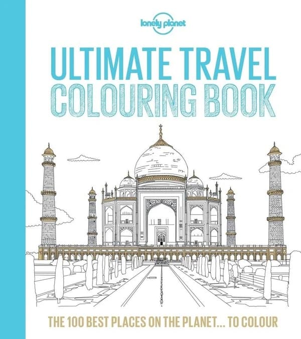 Ultimate travel colouring book