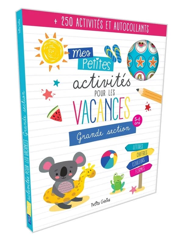 Mes petites activités pour les vacances ; grande section