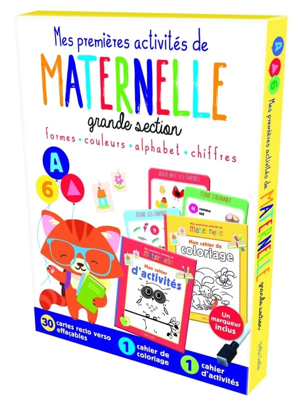 Mes premières activités de maternelle ; grande section