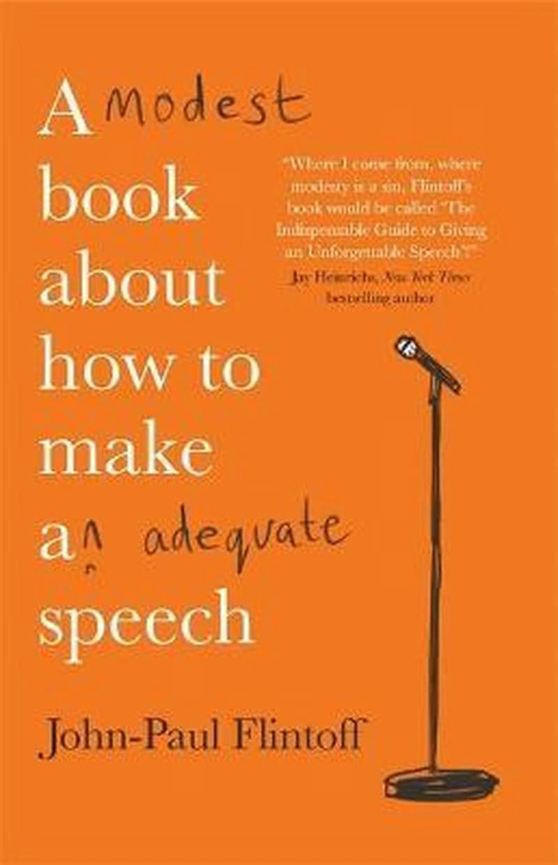 MODEST BOOK ABOUT HOW TO MAKE AN ADEQUATE SPEECH A -B FORMAT