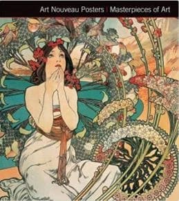 Art nouveau poster masterpieces of art