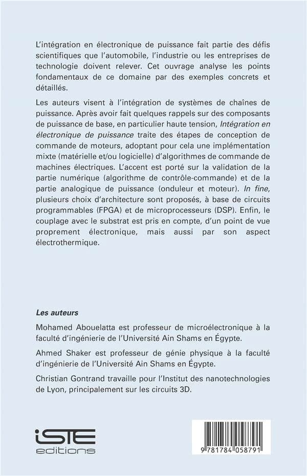 Intégration en électronique de puissance