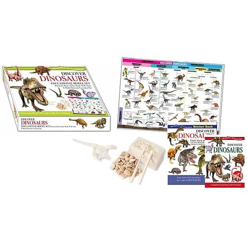 COFFRET WONDERS OF LEARNING - DINOSAURS