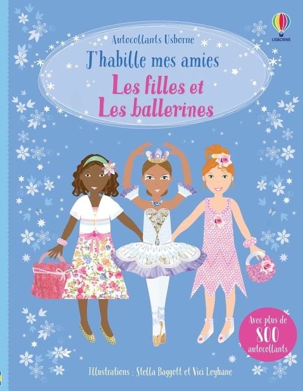 J'habille mes amies : les filles et les ballerines