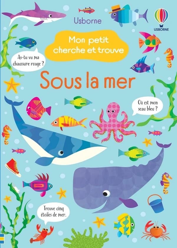 Mon petit cherche et trouve : sous la mer