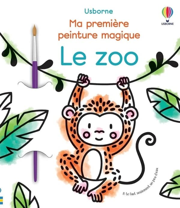 La peinture magique : le zoo