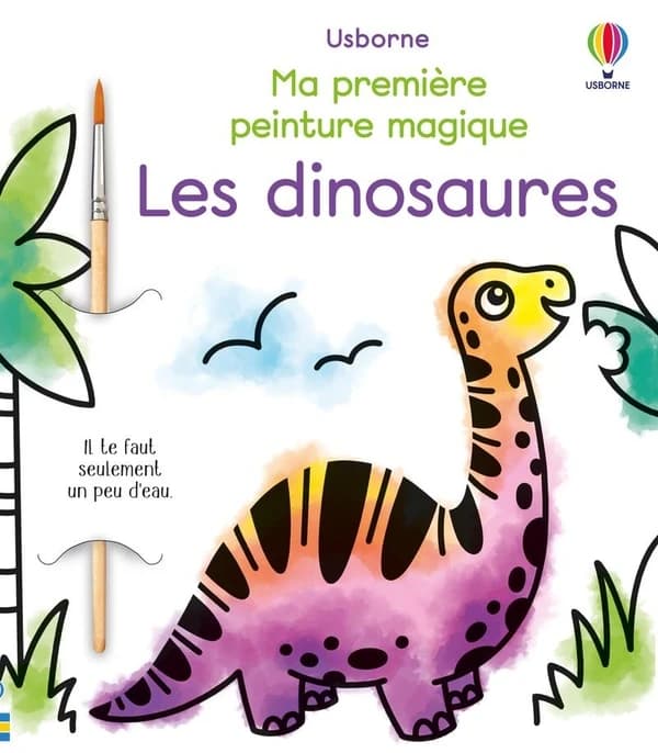Ma première peinture magique : les dinosaures