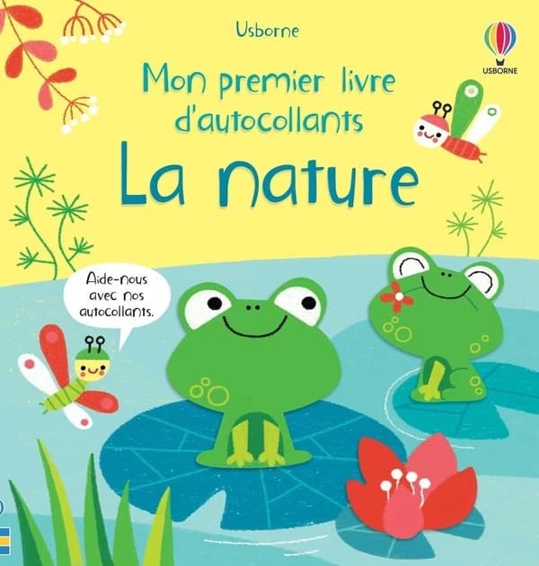 Mon premier livre d'autocollants : la nature