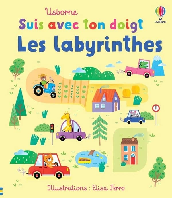 Suis avec ton doigt : les labyrinthes