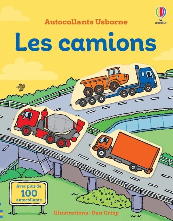 Les camions : Avec plus de 100 autocollants