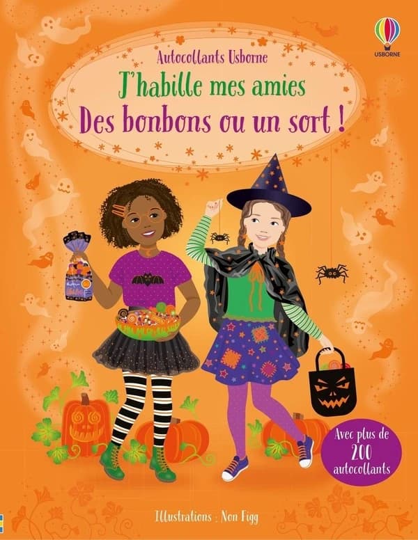 J'habille mes amies : des bonbons ou un sort !