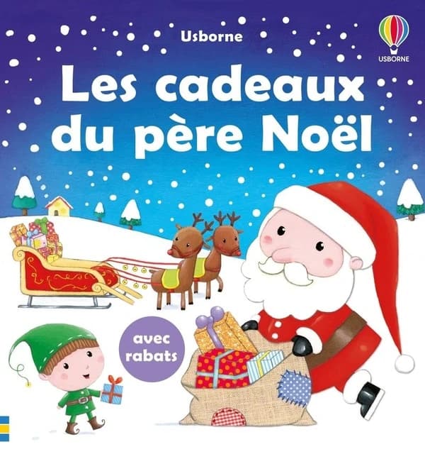 Les cadeaux du père Noël : avec rabats
