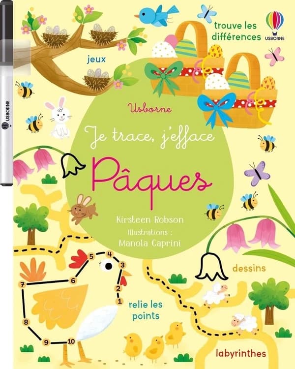 Je trace, j'efface : Pâques