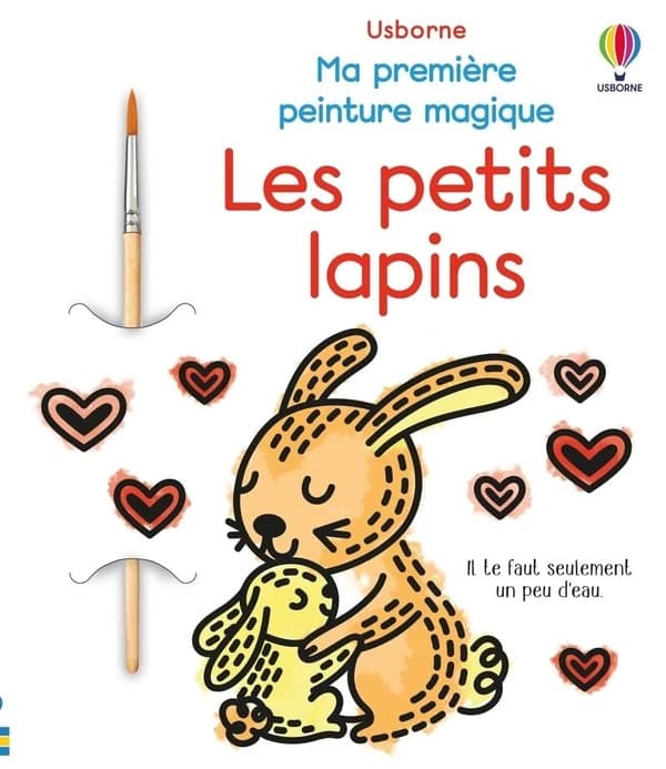 Ma première peinture magique : Les petits lapins