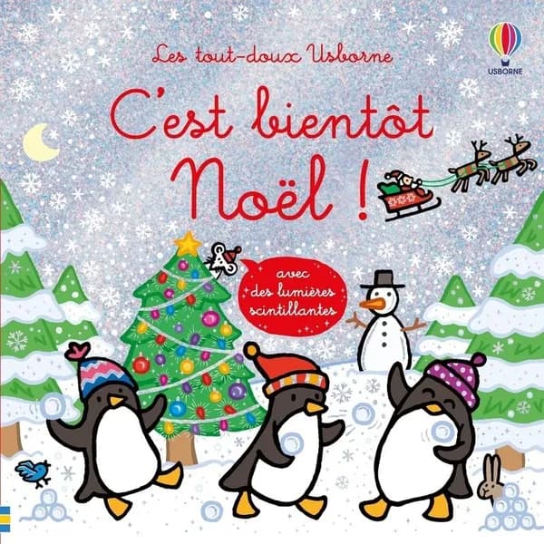 C'est bientôt Noël ! : avec des lumières scintillantes