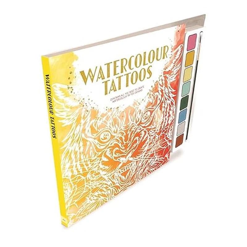 Watercolour Tattoos MIND SPA WATERCOLOURS