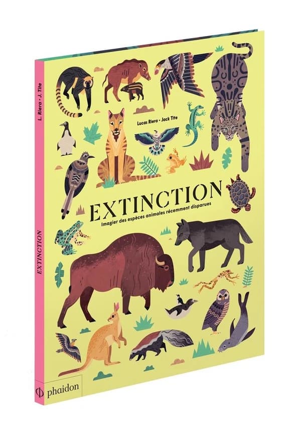 Extinction : imagier des espèces animales récemment disparues