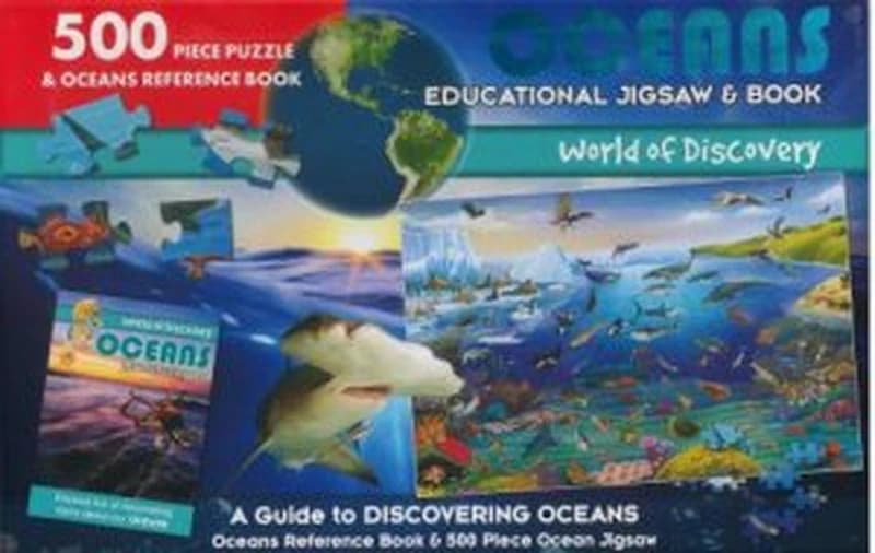 World of Discovery - Educational Jigsaw & Book (Oceans)