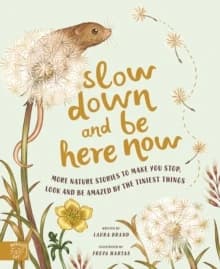 Slow down and Be Here Now : 20 Nature Stories That Make You Stop, Look and Be Amazing by the Tiniest Things