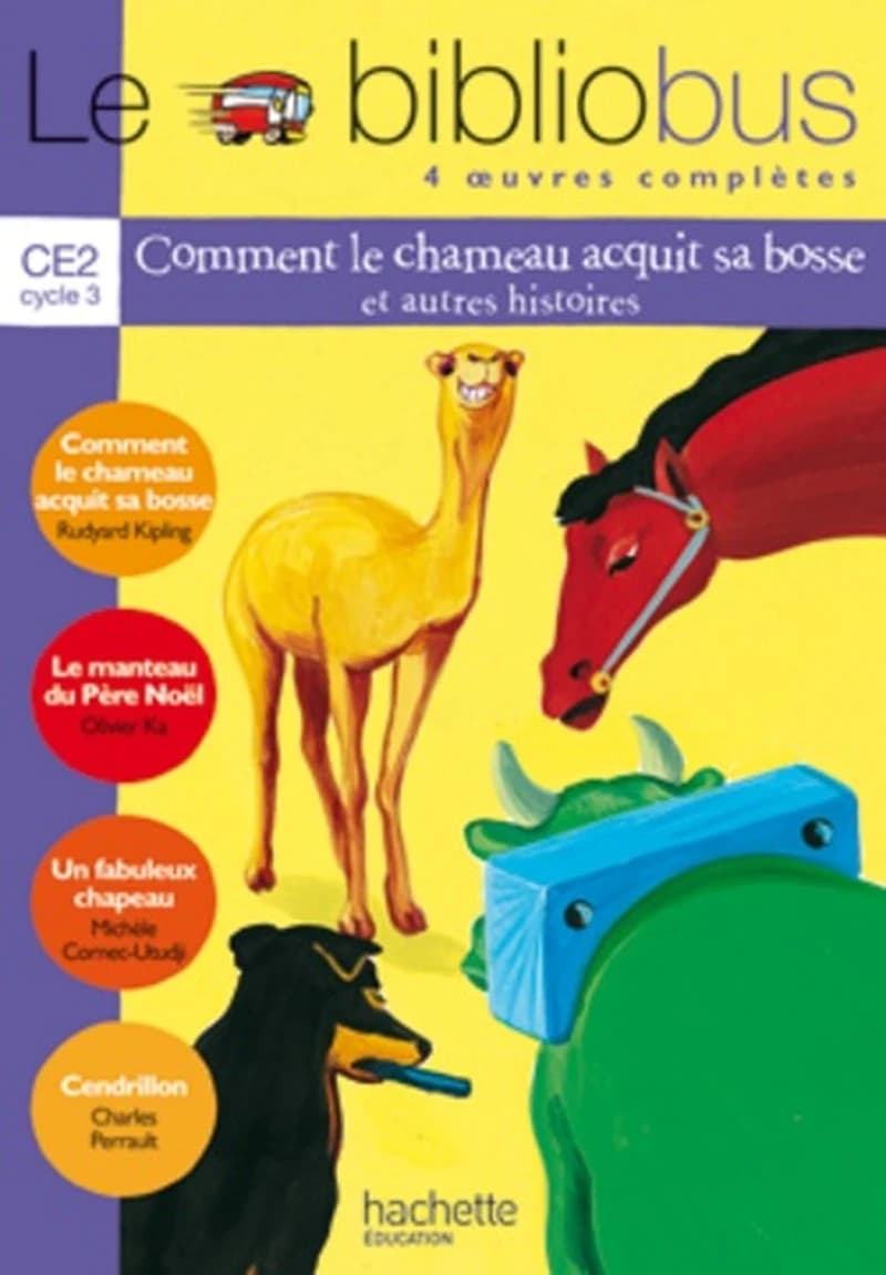 Le bibliobus, CE2, cycle 3 : 4 oeuvres complètes