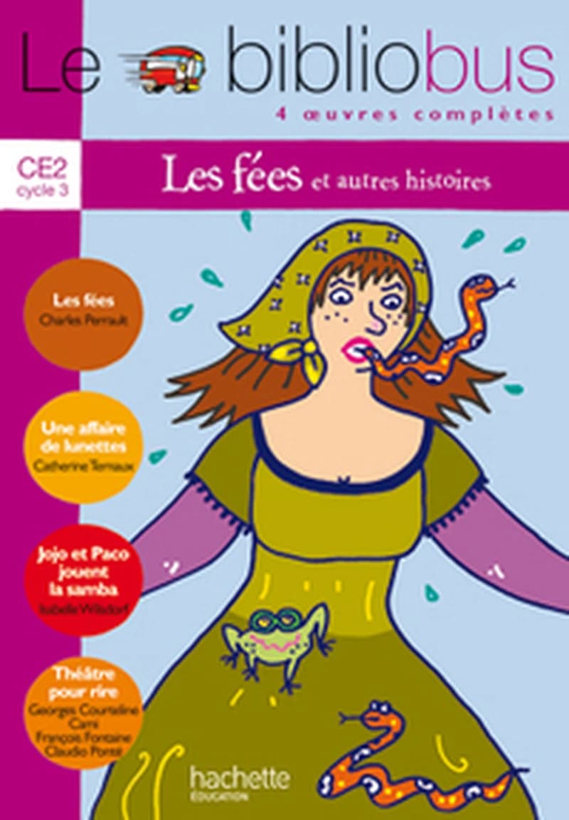 Le bibliobus, CE2, cycle 3 : 4 oeuvres complètes