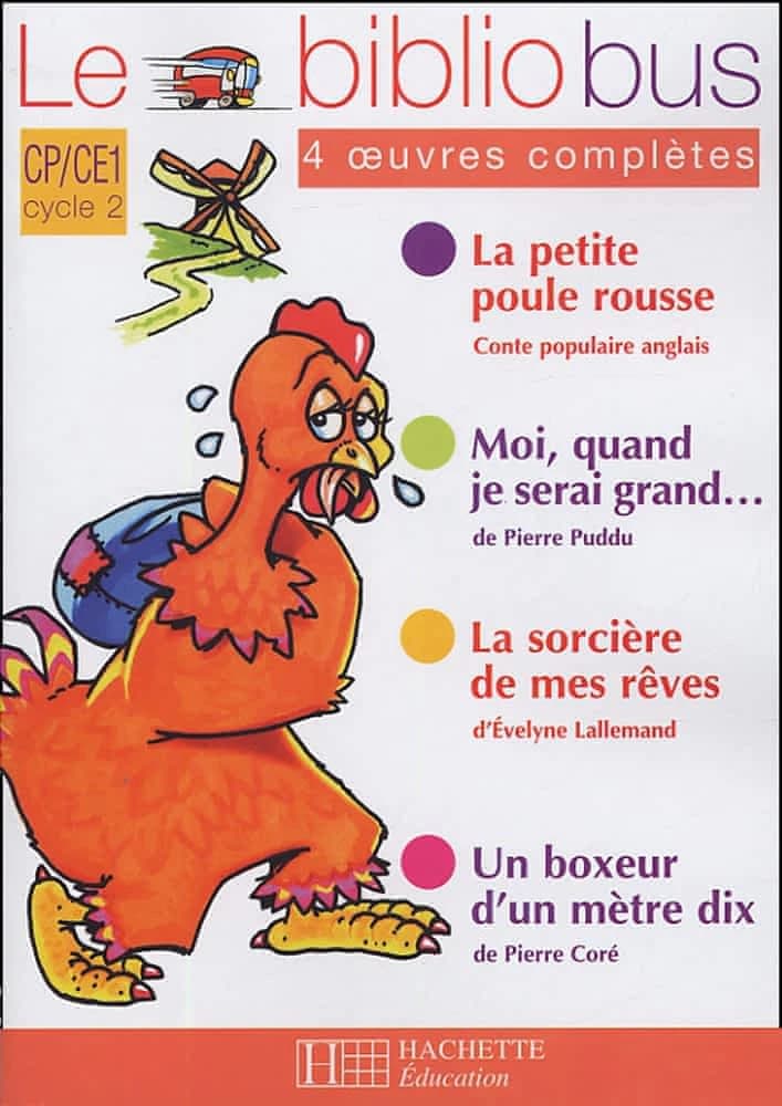 Le bibliobus, CP-CE1, cycle 2 : 4 oeuvres complètes