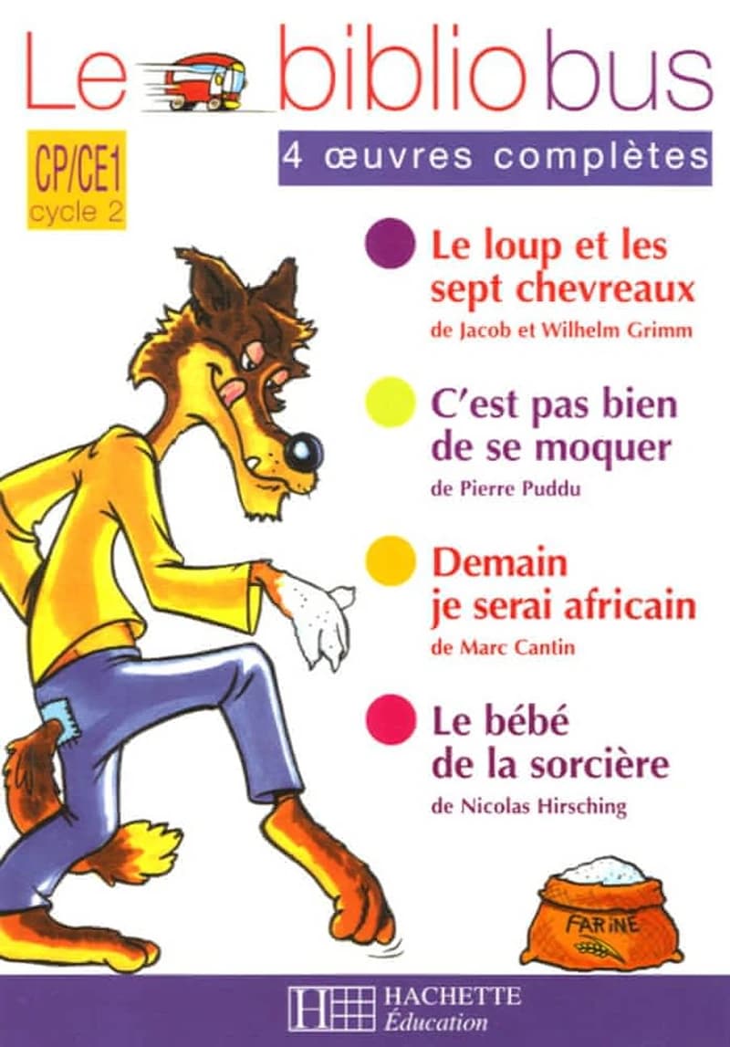 Le bibliobus, CP-CE1, cycle 2 : 4 oeuvres complètes