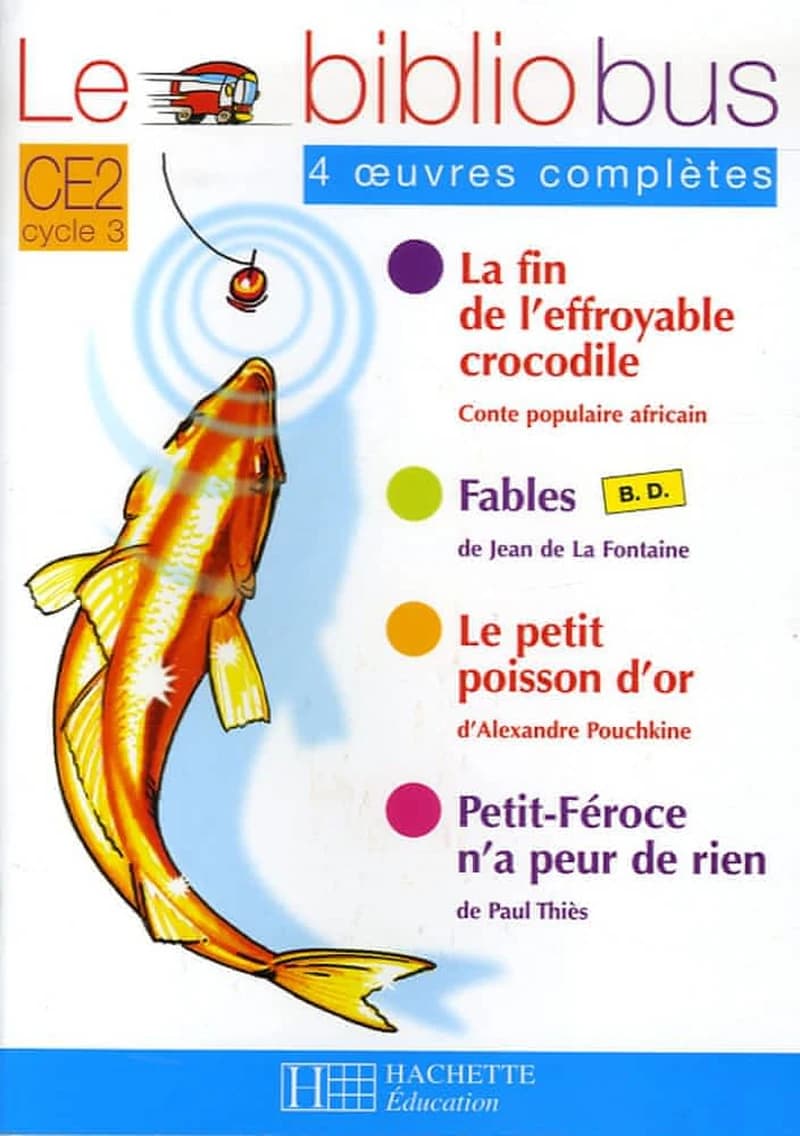 Le Bibliobus, CE2, cycle 3 : 4 oeuvres complètes