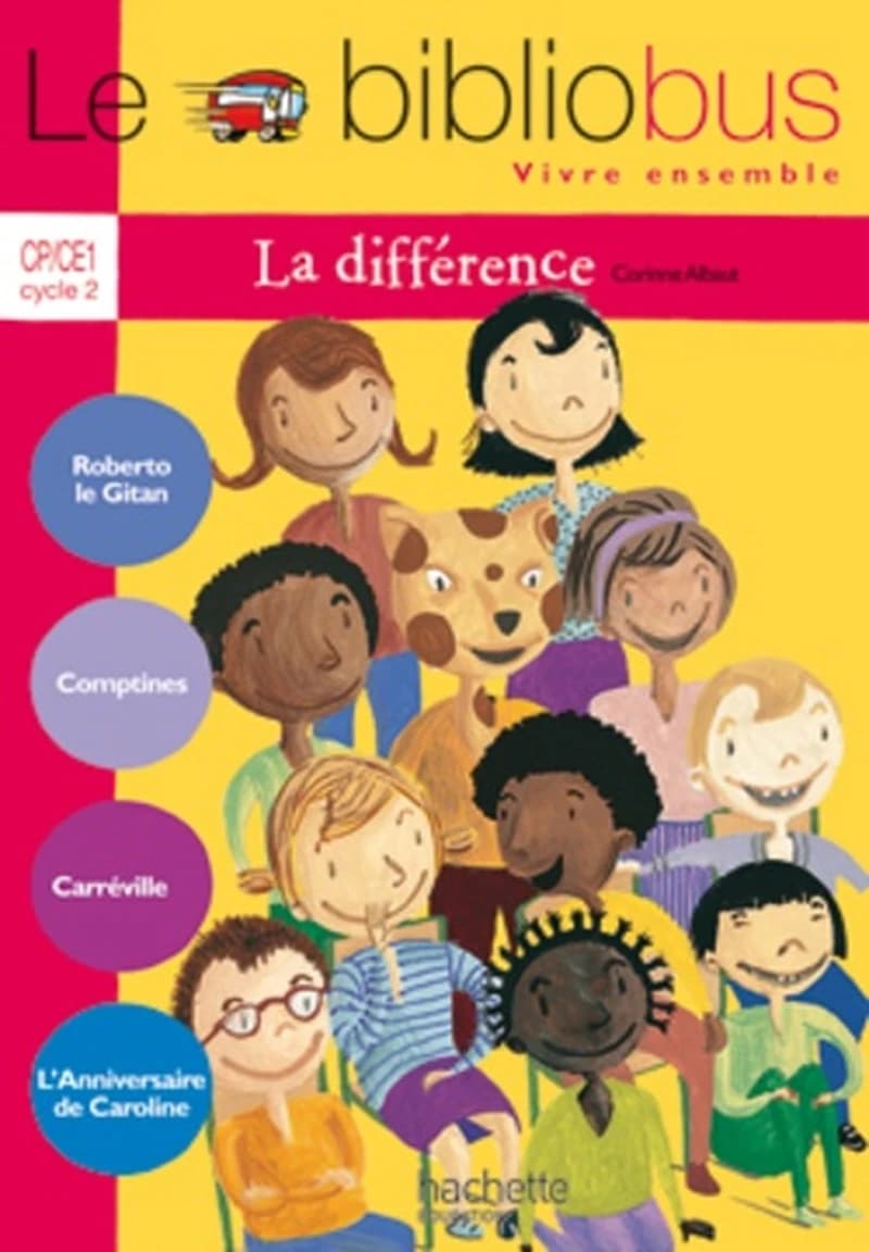 Le bibliobus, CP-CE1, cycle 2 : vivre ensemble : la différence