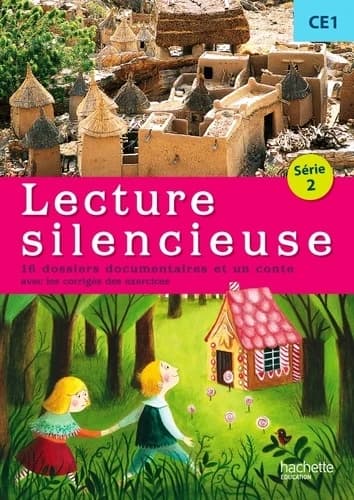 Lecture silencieuse CE1 Série 2 : 16 dossiers documentaires et un conte avec les corrigés des exercices
