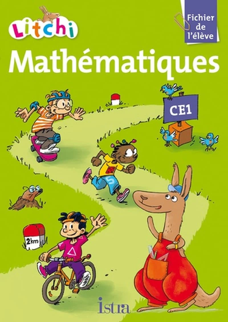 Litchi : mathématiques ; CE1 ; fichier de l'élève