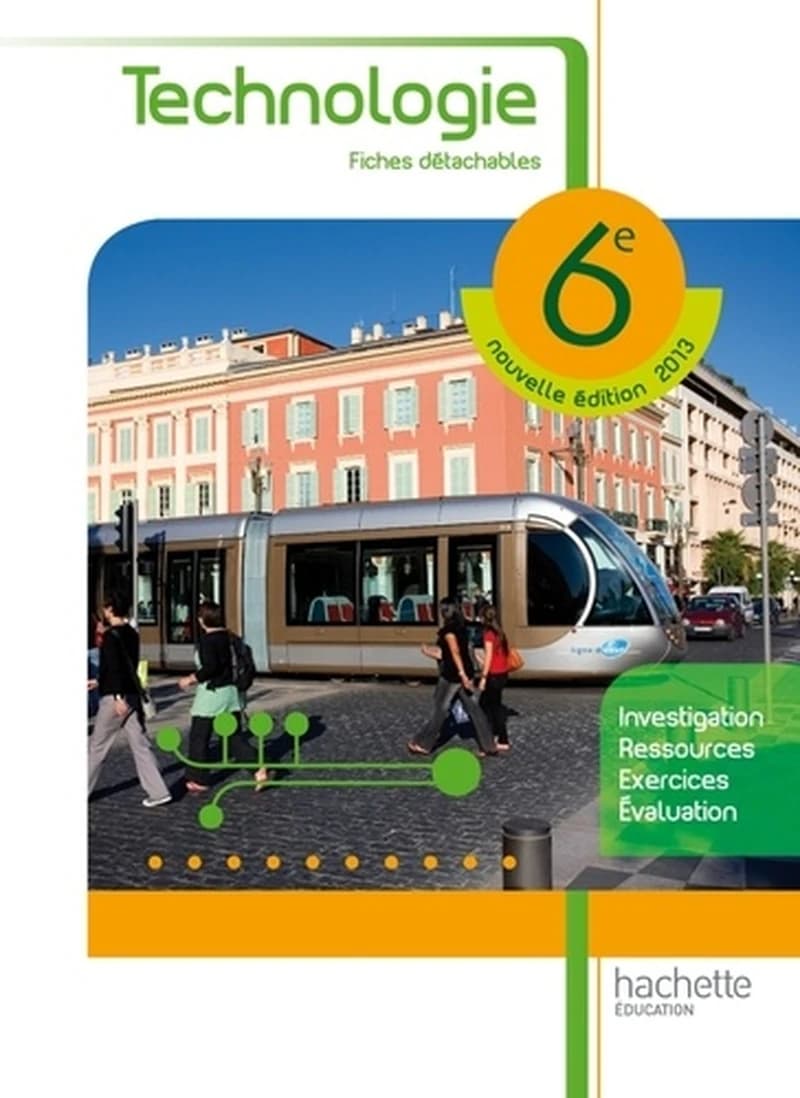 Technologie ; 6ème ; fichier de l'élève