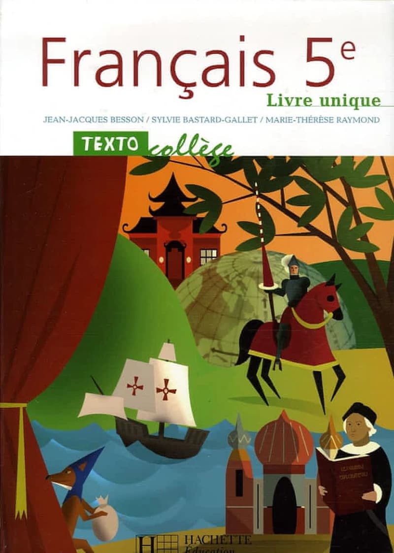 Français, 5e : livre unique
