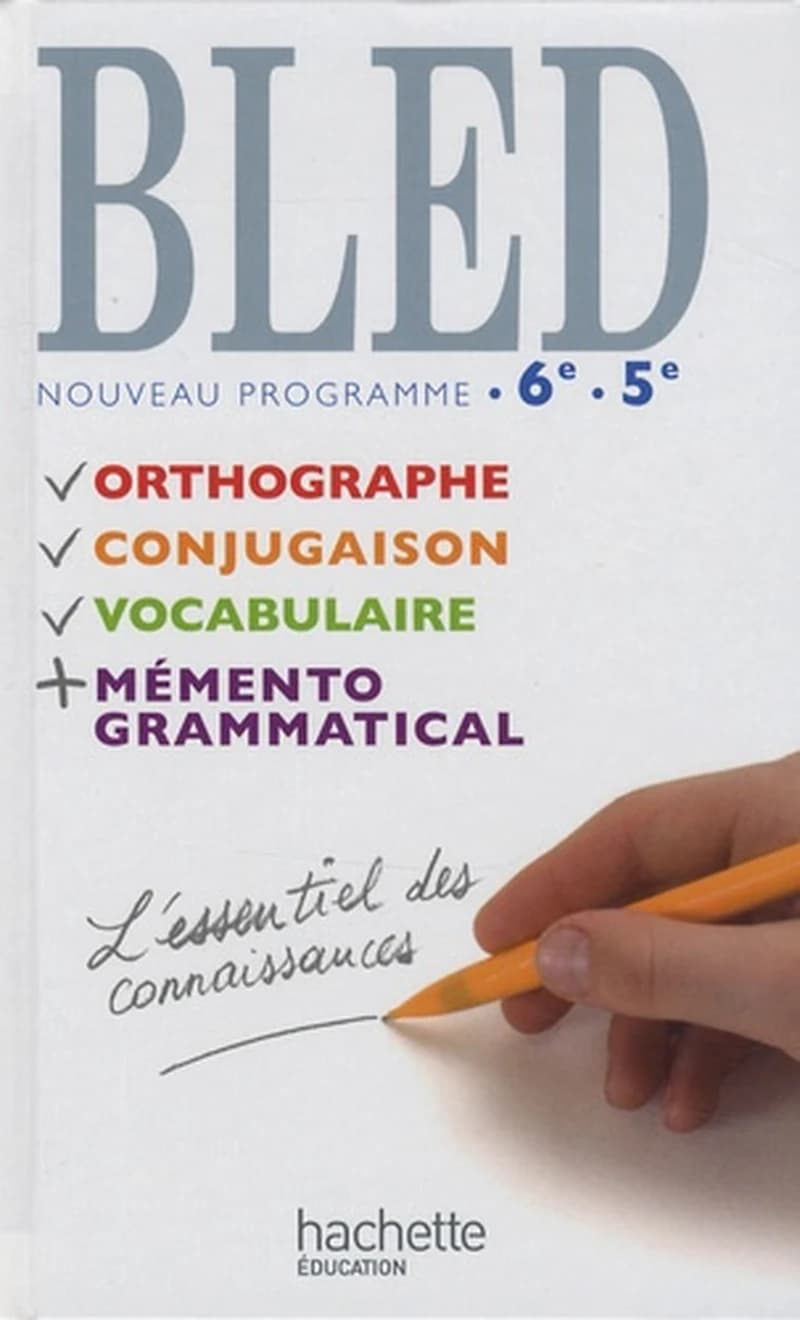 Bled 6e 5e - Nouveau programme