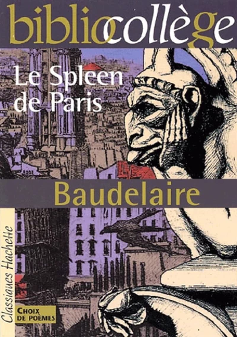 Le spleen de Paris : petits poèmes en prose : choix de poèmes (Texte conforme à l'éd. de 1869) Baudelaire ; notes, questionnaires et dossier... par Bertrand Louët,...