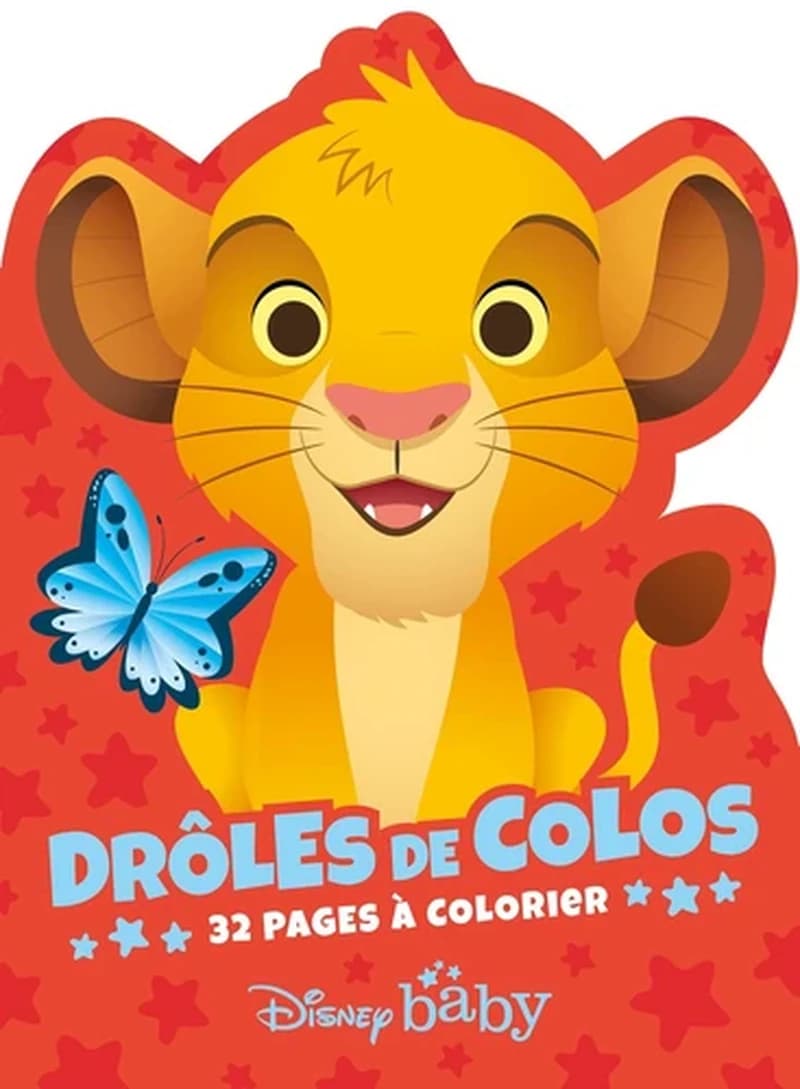 Drôles de colos : Simba -Disney Baby : [Album à colorier]