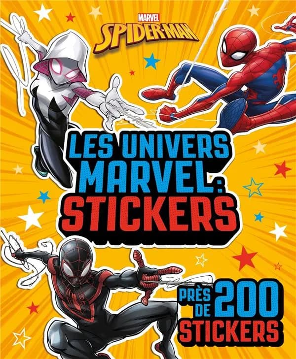 Les univers Marvel : stickers : Spider-Man : [Autocollant]