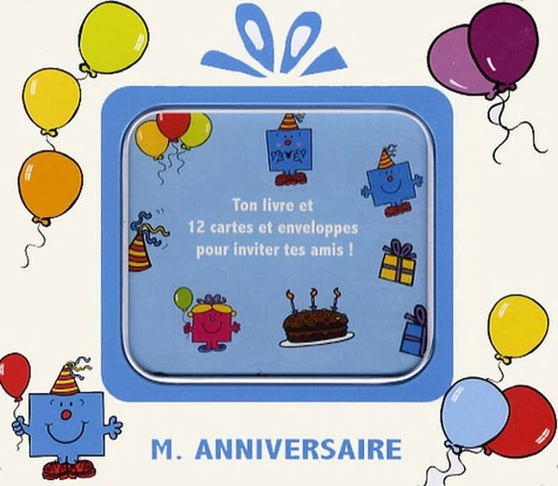 BOITE MR. ANNIVERSAIRE
