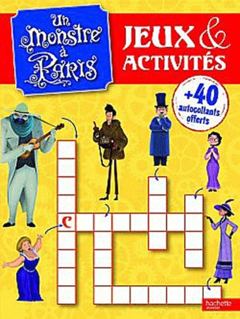 Un monstre à Paris - Jeux et activités